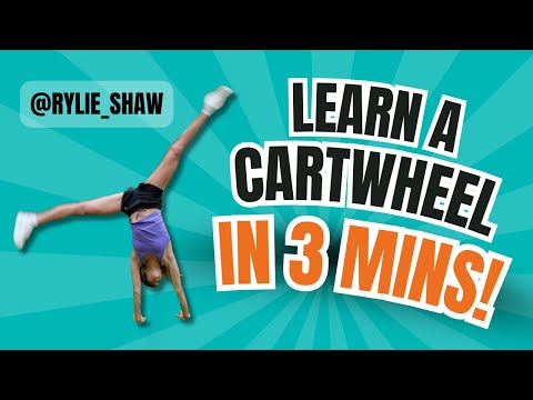 How to EASILY do a cartwheel! (Tutorial)