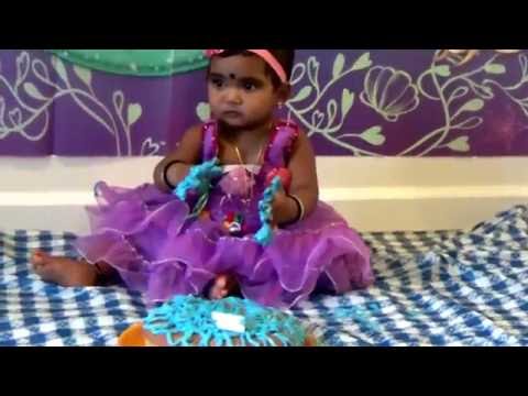 Lohitha Birthday cake smash