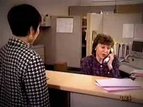 就職面接の様子 (A Job Interview)