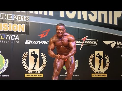 Luiz Flavio Felicio (BRA), NABBA Worlds 2016 - Masters Over 60 Winner