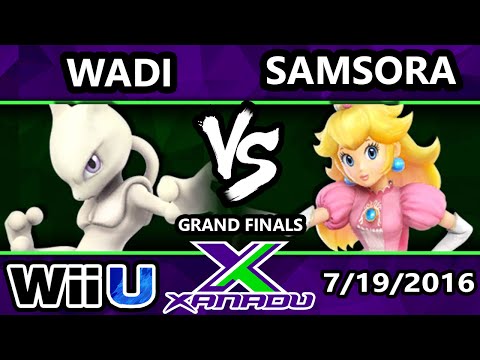 S@X 159 - Samsora (Peach) Vs. Wadi (Mewtwo) SSB4 Grand Finals - Smash Wii U - Smash 4