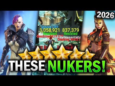 TOP 10 EPIC NUKERS You MUST BUILD (2026) - Raid Shadow Legends Tier List