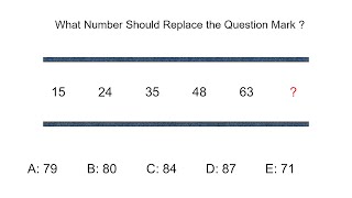 Number Pattern | Can you find what number the question mark is?