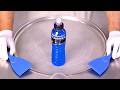 How To Make POWERADE MOUNTAIN BLAST Ice Cream Rolls ASMR No Talking