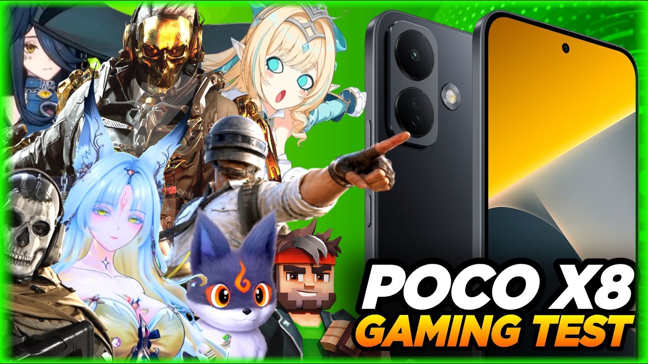Aniimo, WuWa y los JUEGOS MAS PESADOS en EL POCO X8 - Unboxing y Gaming Test