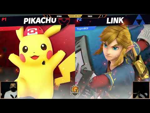 Rayenari Biweekly 10 - Winners Semi Final - Ryoma (Pikachu) Vs. Yogen (Link) - SSBU
