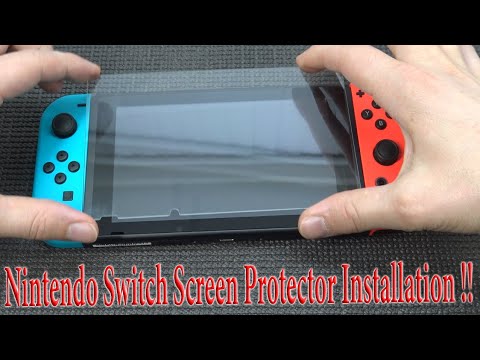 Nintendo Switch Screen Protector Installation Guide ?