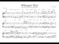 Whisper Not - Fred Hersch transcription