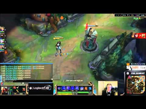 [Streaming] Bjergsen Zed vs Anivia Froggen