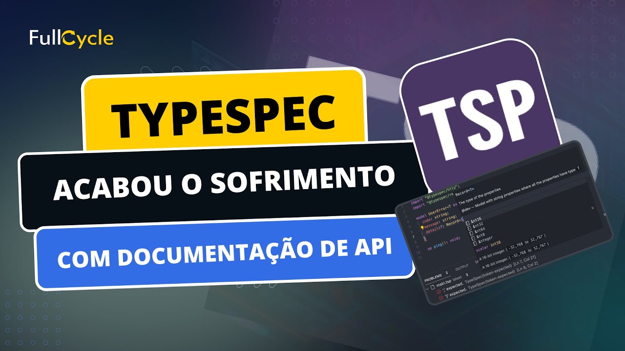 TypeSpec: Acabou o sofrimento com documentação de API