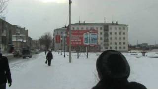 preview picture of video 'Сахалин, город Холмск, улица Советская,  Sakhalin Kholmsk city'