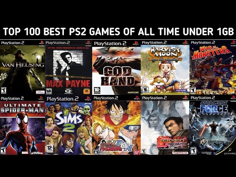 Top 100 Best PS2 Games Of All Time Size Under 1GB | Best PlayStation 2 Games