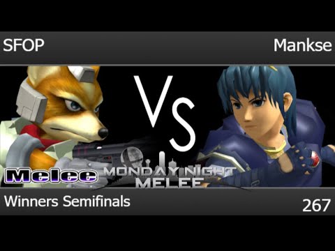 MNM 267 - TLOC | SFOP (Fox) vs Mankse (Marth) Winners Semifinals - SSBM