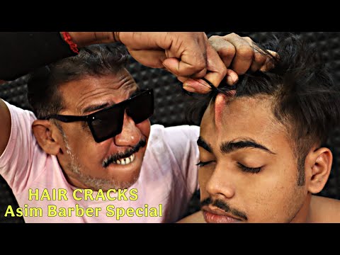 Unlimited Hair Cracking & Intense Head Massage by Asim Barber | Chiropractic Body Cracks | ASMR