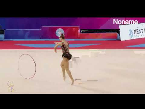 Milena Asriian ARM Hoop Qualification (24.450) 2025 World Cup Sofia Bulgaria #rhythmicgymnastics