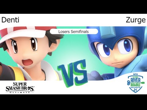 River Rumble 2019 - TLOC | Denti (PT) vs Zurge (Mega Man) Losers Semifinals - SSBU