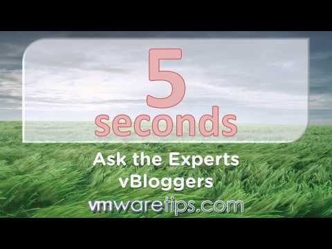VMworld 2014: SDDC1176 - Ask the Experts vBloggers