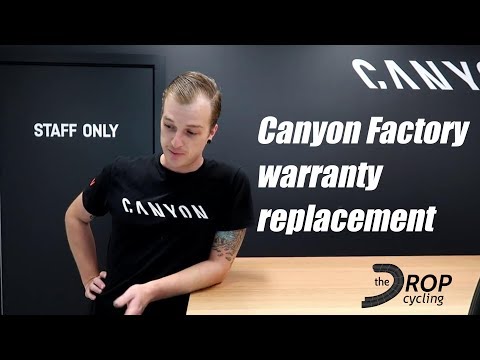 Canyon Ultimate CF SLX factory warranty frameset replacement trip. TDC thedropcycling