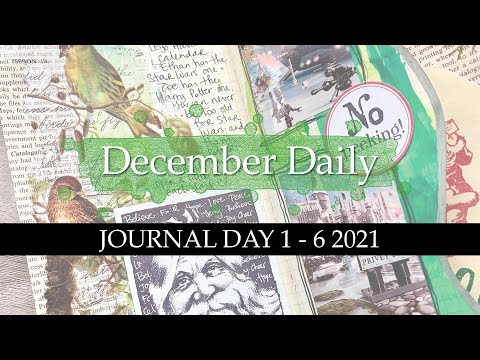 December Daily Journal Day 1-6 2021
