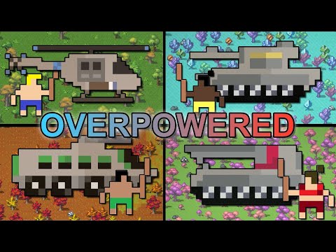 Every Kingdom Gets One POWERFUL Army Vehicle! - WorldBox