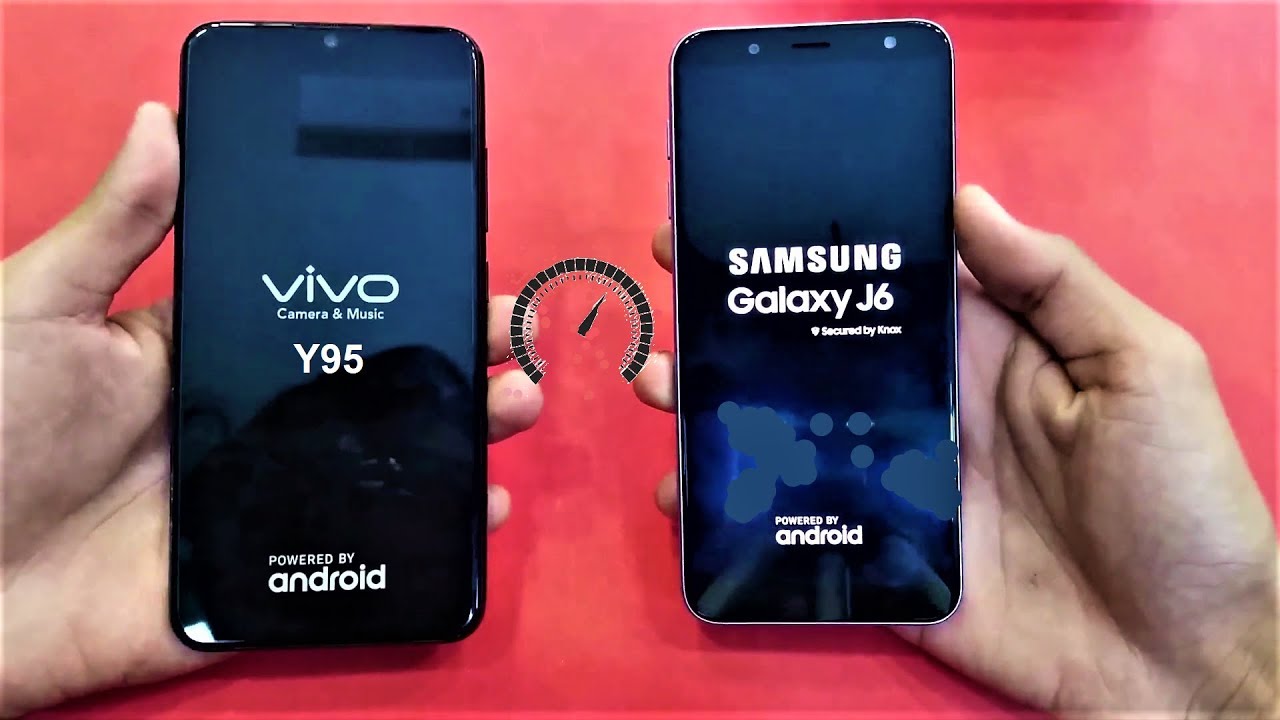 Vivo Y95 vs Samsung Galaxy J6 - Speed Test - (FHD)