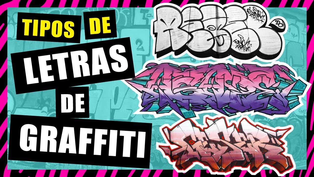 💥 TIPOS DE LETRAS DE GRAFFITI 💥