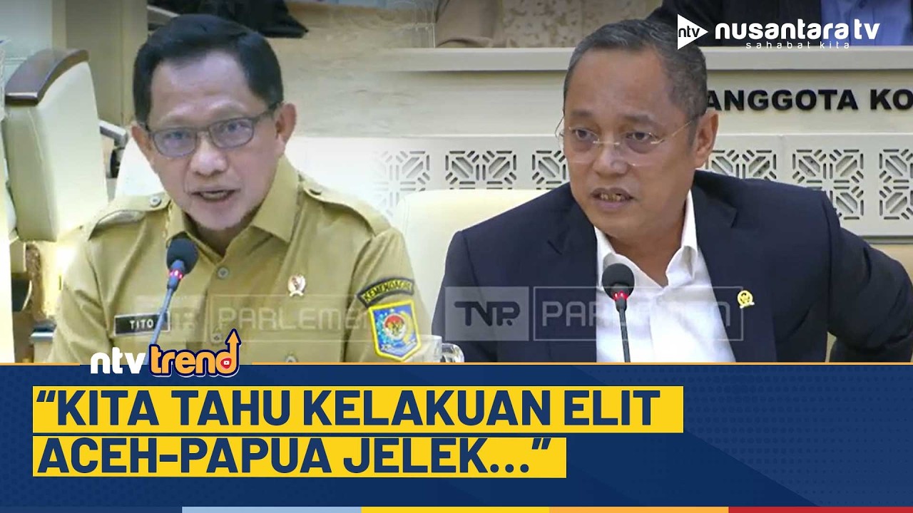Deddy PDIP Bongkar Trik Licik Elit Aceh & Papua Kelola Dana Otsus: Kelakuan Elit Daerah Jelek… | NTV