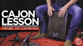 Video thumbnail for Cajon Lesson | Daniel De Los Reyes | Drum Percussion by 180 DRUMS