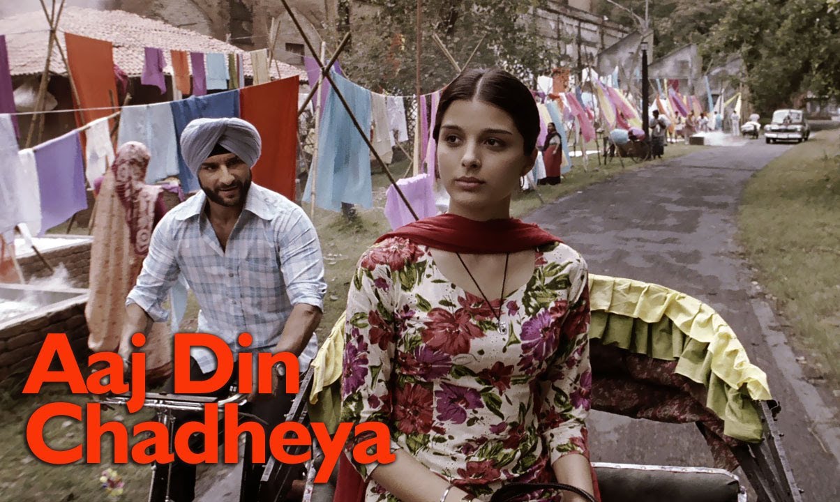 Ajj Din Chadheya Tere Rang Warga Lyrics | Love Aaj Kal | Rahat Fateh Ali Khan | Pritam Chakraborty