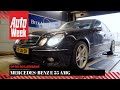 Mercedes-Benz E 55 AMG - Op de Rollenbank