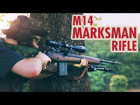 Springfield M1A GI Standard / M14 Scoped Marksman Rifle (Part 3) | RangerDave