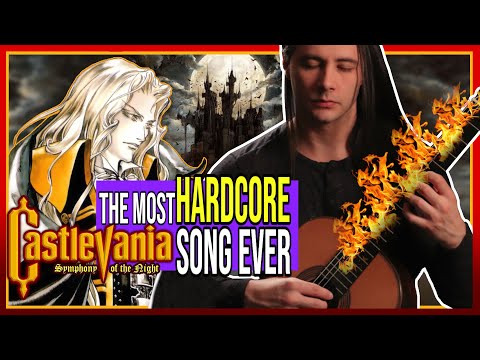 『 Castlevania Symphony of the Night OST 』 Wood Carving Partita Long Library Fingerstyle Guitar Cover
