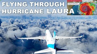 [閒聊] 國外玩家在《微軟模擬飛行》遊戲裡開飛機追逐颶風