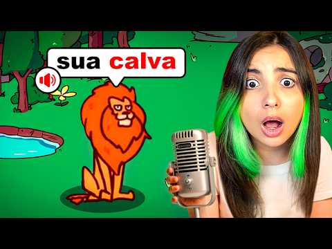 CRIEI UM ZOOLÓGICO MAS... OS ANIMAIS TEM A MINHA VOZ.