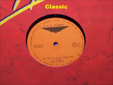 Eddie Lovette   Do That To Me One More Time