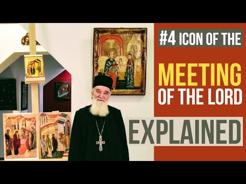 The ICON OF THE PRESENTATION OF OUR LORD at the Temple | February 2