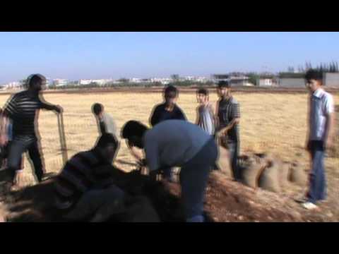 تجهيز المتاريس لمعركة حمص الكبرى من قبل كتائب صقور ديربعلبة في ريف حمص