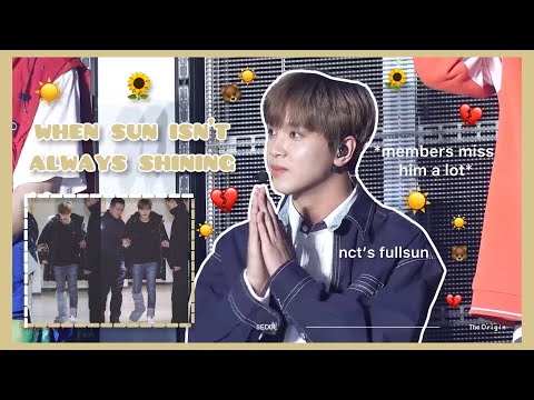 haechan during his injury...