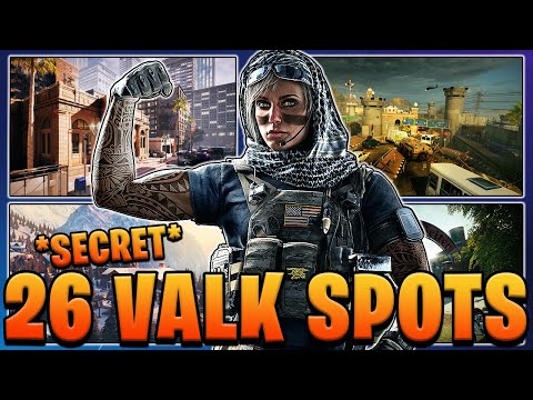 *FREE INFO!* 26 Of The Best Valk Cam Spots On Bank, Border, Chalet & Clubhouse - Rainbow Six Siege