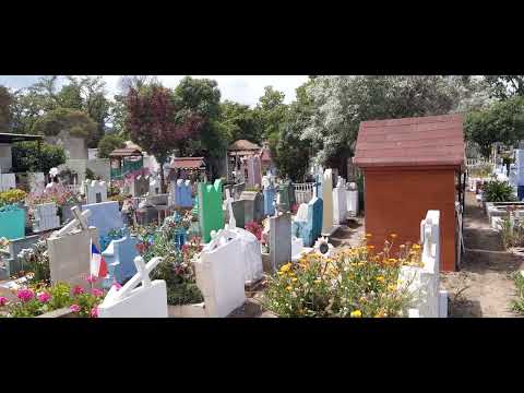 Cementerio de El Monte. Sector antiguo. Región Metropolitana, Chile.