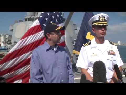 USS Porter in Israel - always ready to respond