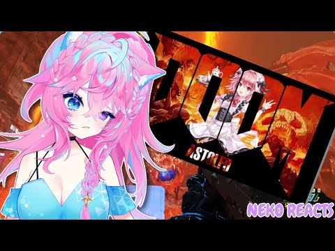 ━☆NEKO REACTS━☆ IS THIS DOOM ? ! | REACTING TO DOOM Eternal Review | Alpha Male Gaming by Max0r