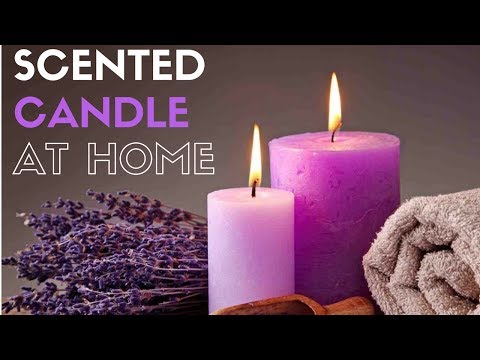 How to make scented candles at home step by step