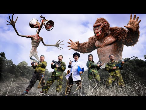 THE BEST NEW ACTION MOVIES 2024| King Kong VS Siren Head | Jurassic Park Fan-Made Film | Teddy Chase