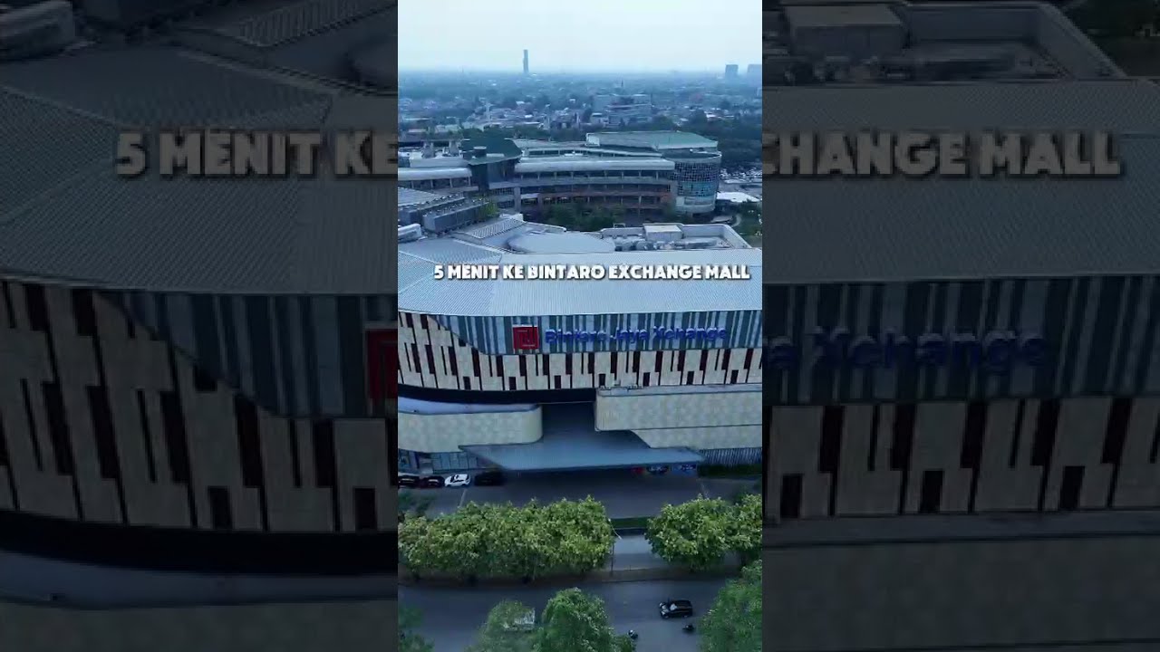For Sale Transpark Bintaro Apartment Chicago Tower - 1 BR Type Fully Furnished Complete with Electronics
