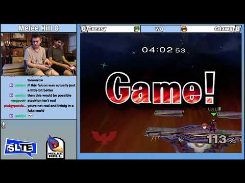 Melee Hill 8: Greasy (Marth) Vs. Gdawg (Falcon) - WQ