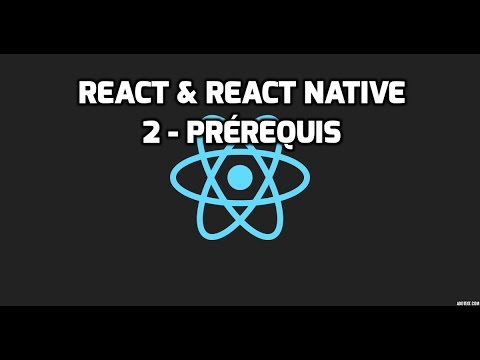 Formation React React Native 2 Prérequis