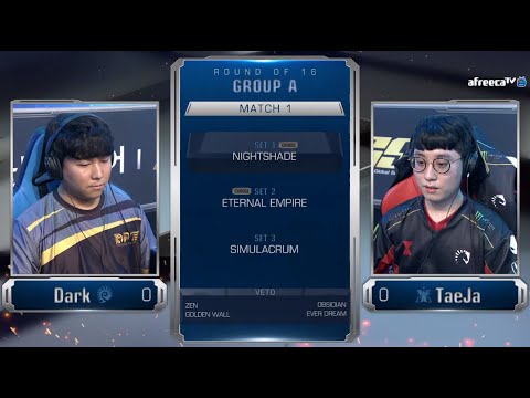 [2020 GSL S1] Ro.16 Group A Match1 Dark vs TaeJa
