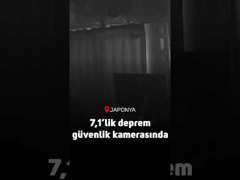 Japonya'da 7,1 büyüklüğünde deprem: “Can kaybı teyit edilme aşamasında