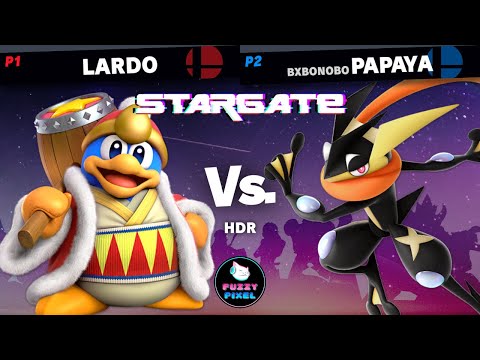 HDR - Lardo (King Dedede) vs Papaya (Greninja) - Stargate HDR Winners Semis